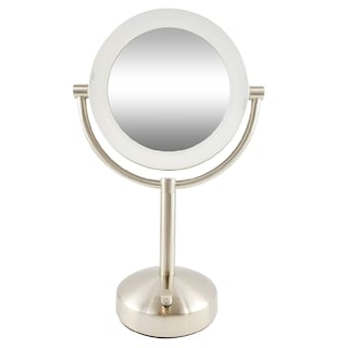 Foto 1 | Foto 1 | Espejo Doble Cara 1x Aumento 10x con Luz Led Eo Safe Imports Esi-18463 Plateado