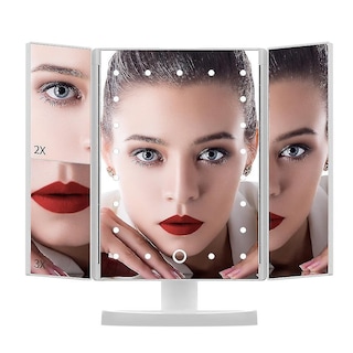 Foto 1 | Foto 1 | Espejo De Maquillaje Huoguo Pantalla Táctil Led De 22 Luces 3 Veces - Venta Internacional.