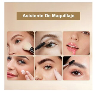 Foto 4 | Foto 4 | Espejos Maquillaje Led Recargable Usb Con Brillo Ajustable
