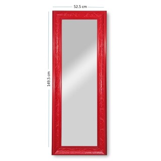 Foto 2 | Foto 2 | Espejo de Pared Cuerpo Entero Paspartu Frames Pop Art color Rojo