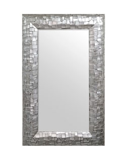 Foto 1 | Foto 1 | Espejo de Pared Pearl Plata de 96 x 160 cm