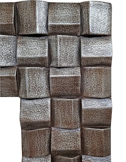 Foto 5 | Foto 5 | Espejo de Pared Moldecor Trenti Plata Patina 112 x 137 cm