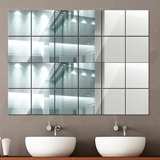Foto 1 | Foto 1 | Venta Internacional- Kit de 40 Pegatinas de Pared con Espejo 3D 15 x 15 cm