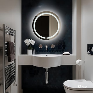 Foto 5 | Foto 5 | Espejo para Baño de Pared con Luz LED Redondo ARD GLG 60 cm 3 Tonos Regulables