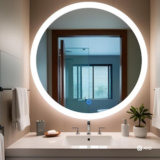 Foto 4 | Foto 4 | Espejo para Baño de Pared con Luz LED Redondo ARD GLG 90 cm 3 Tonos Regulables