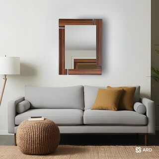 Foto 2 | Foto 2 | Espejo Decorativo de Pared Rectangular de Madera ARD GLG Oak 78x60 cm Diseño Moderno