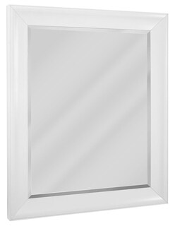 Foto 1 | Foto 1 | Espejo Decorativo Biselado Contemporáneo Con Marco Blanco