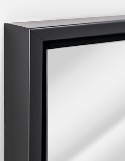 Foto 4 | Foto 4 | Espejo Decorativo Con Marco Negro Brillante De Pared