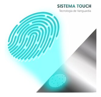 Foto 3 | Foto 3 | Espejo Decorativo Ovalado 40 X 80 Cms Luz Led Touch