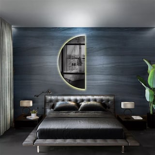 Foto 2 | Foto 2 | Espejo Decorativo Media Luna 50 X 100 Cms Luz Led Touch