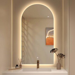Foto 2 | Foto 2 | Espejo Decorativo GLASS KINGDOM Arco 30 X 60 Cms Luz Led Touch