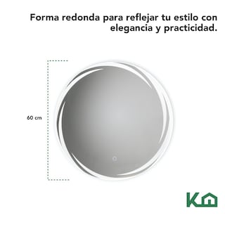 Foto 6 | Foto 6 | Espejo con Luz Led Rectangular Sistema Touch