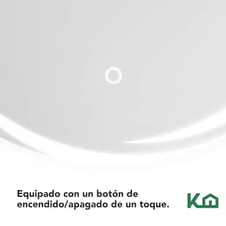 Foto 7 | Foto 7 | Espejo con Luz Led Rectangular Sistema Touch