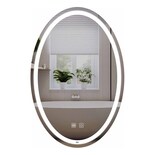 Espejo Inteligente Touch Oval Eo Safe Imports Esi-18926 Plata