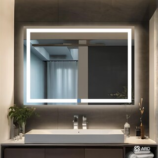 Foto 5 | Foto 5 | Espejo para Baño de Pared con Luz LED Rectangular ARD GLG 120x90 cm 3 Tonos Regulable