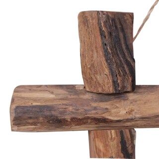Foto 4 | Foto 4 | Espejo de Pared VidaXL Madera Maciza Reciclada 50 x 50 cm - Venta Internacional