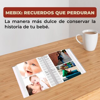 Foto 3 | Foto 3 | Álbum Fotográfico Azul De Bebé Para 200 Fotos De 10 X 15cm