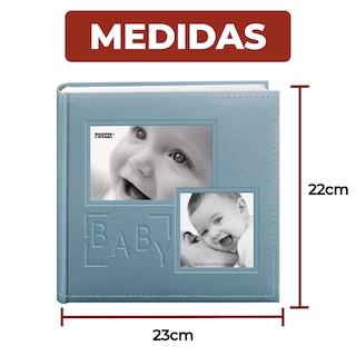 Foto 7 | Foto 7 | Álbum Fotográfico Azul De Bebé Para 200 Fotos De 10 X 15cm