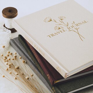 Foto 3 | Foto 3 | Cuaderno Fotográfico De Viaje Lanpn Para Mujer Y Hombre, Color Beige - Venta Internacional.