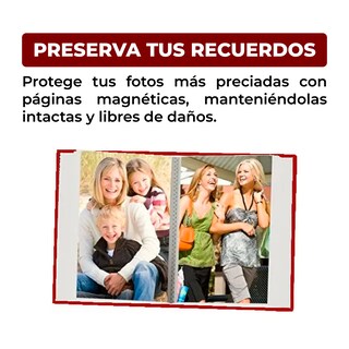 Foto 4 | Foto 4 | Álbum Fotográfico Magnético 100 Páginas color Borgoña