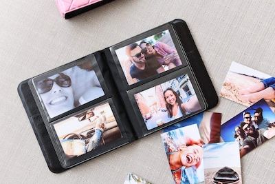 Foto 4 | Foto 4 | Álbum De Fotos Zink 2x3 Mini Con 64 Bolsillos Y Ventana Transparente - Venta Internacional.