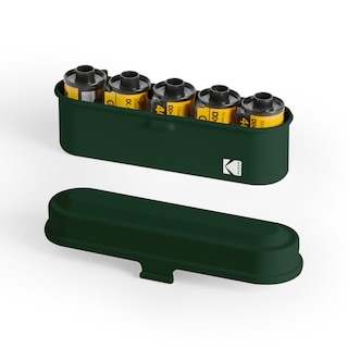 Foto 1 | Foto 1 | Estuche Kodak Para 5 Rollos De Películas De 35 Mm Compact Retro Steel - Venta Internacional.