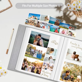 Foto 2 | Foto 2 | Álbum De Fotos Autoadhesivo Fintie Para 3 X 5 X 6, 5 X 7, 6 X 8 X 10 - Venta Internacional.