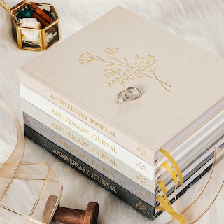 Foto 5 | Foto 5 | Cuaderno Diario Lanpn, Aniversario De Boda, Primer Y 70 Aniversario - Venta Internacional.