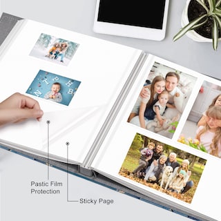 Foto 4 | Foto 4 | Álbum De Fotos Autoadhesivo Fintie Para Fotos De 3 X 5 X 6, 5 X 7, 6 X 8 X 10 - Venta Internacional.