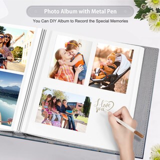 Foto 5 | Foto 5 | Álbum De Fotos Autoadhesivo Fintie Para Fotos De 3 X 5 X 6, 5 X 7, 6 X 8 X 10 - Venta Internacional.