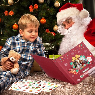 Foto 5 | Foto 5 | Álbum De Fotos Navideño Jetec, 80 Páginas, 32 X 27,5 X 5,5 Cm - Venta Internacional.