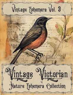 Foto 1 | Foto 1 | Libro Vintage Victorian Nature Ephemera Collection, Vol. 3 - Venta Internacional.