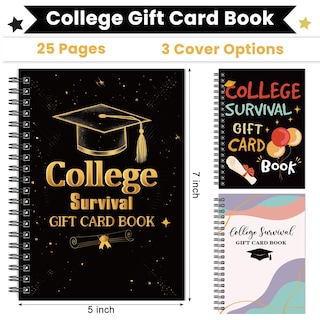 Foto 2 | Foto 2 | Libro De Tarjetas De Regalo Universitario Zhanmai College Survival 18 X 13 Cm - Venta Internacional.