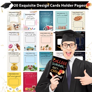 Foto 5 | Foto 5 | Libro De Tarjetas De Regalo Universitario Zhanmai College Survival 18 X 13 Cm - Venta Internacional.