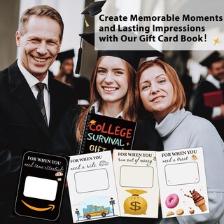 Foto 6 | Foto 6 | Libro De Tarjetas De Regalo Universitario Zhanmai College Survival 18 X 13 Cm - Venta Internacional.