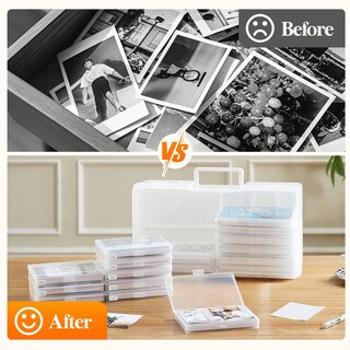 Foto 4 | Foto 4 | Caja De Almacenamiento De Fotos Lifewit De 4 X 6 Pulgadas  14 Unidades Con Etiqueta Adhesiva - Venta Internacional.