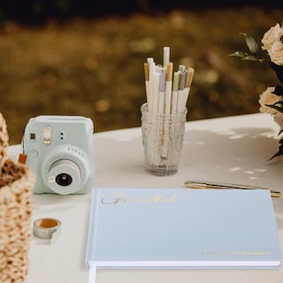 Foto 4 | Foto 4 | Libro De Visitas Para Bodas Zicoto Simply Elegant Con Fotos Polaroid - Venta Internacional.