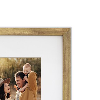 Foto 3 | Foto 3 | Set De 4 Marcos Para Fotografías Paspartú Frames Marco Dorado Con Cristal