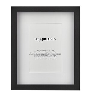 Foto 2 | Foto 2 | Marco De Fotos Amazon Basics Rectangular, Paquete De 2 Unidades, Negro - Venta Internacional.