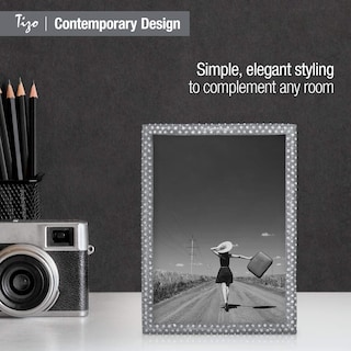 Foto 5 | Foto 5 | Marco De Fotos Tizo Design, Metal Con Joyas Y Cristal, 4 X 6 Cm - Venta Internacional.