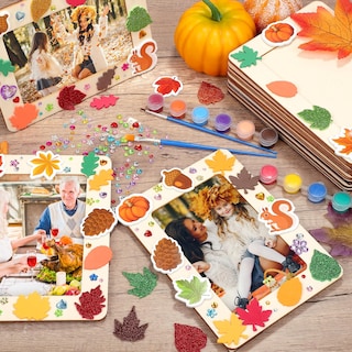 Foto 5 | Foto 5 | Craft Kit De Pintura Para Marco De Fotos De Otoño De Fovths Con Pegatinas - Venta Internacional.