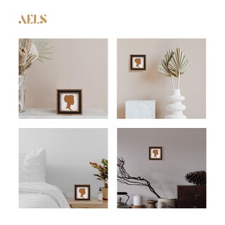 Foto 4 | Foto 4 | Marco De Fotos Aels Vintage De 10 X 10 Cm Con Diseño De Perlas En La Parte Delantera De Cristal - Venta Internacional.