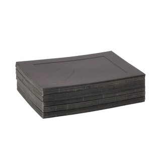 Foto 6 | Foto 6 | Marcos De Fotos Juvale De Cartón Negro De 4 X 6 Pulgadas Con Soporte Paquete De 50 - Venta Internacional.
