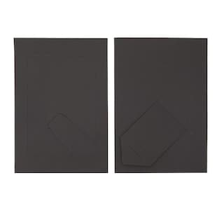 Foto 7 | Foto 7 | Marcos De Fotos Juvale De Cartón Negro De 4 X 6 Pulgadas Con Soporte Paquete De 50 - Venta Internacional.