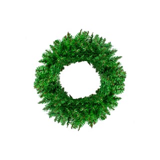 Foto 1 | Foto 1 | Corona Navideña Importadora La Merced color Verde 60 cm