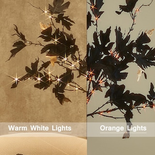 Foto 4 | Foto 4 | Árbol De Halloween Hairui Con Ramas De Arce Negras Iluminadas, 32 Cm, 120 Led - Venta Internacional.