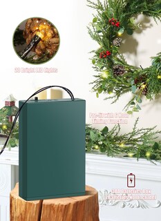 Foto 4 | Foto 4 | Guirnalda Navideña Brightown Preiluminada De 6 Pies Con 20 Luces Led - Venta Internacional.