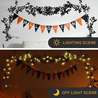 Foto 4 | Foto 4 | Guirnalda Navideña Recutms De Bayas Artificiales Con 30 Luces Led - Venta Internacional.