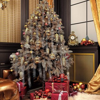 Foto 4 | Foto 4 | Guirnalda de Oropel Skylety 2500 Hilos 50 cm Plata - Venta Internacional