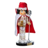 El Cascanueces Elvis Presley Con Traje Blanco De 25 Cm - Venta Internacional.